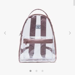 Herschel Nova Backpack, Mid-volume, Ash Rose/Clear